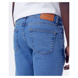 Jean Jacky slim bleu jean en coton bio - L32