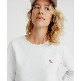 Sweat Bérénice Basket gris chiné clair recyclé