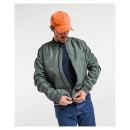 Blouson Neil cross over kaki en polyester recyclé