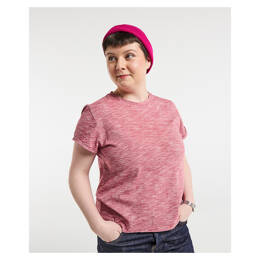 Tee-shirt Ida Bordeaux Fantaisie en coton bio
