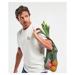Tee-shirt Barthélémien "french apéro" écru en coton bio