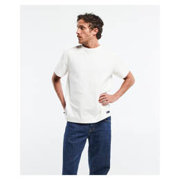 Tee-shirt Isao lourd en maille milano écru made in France