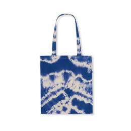 Tote bag Tim Tie & Dye bleu en coton bio