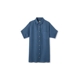 Robe Léonie bleu en lin