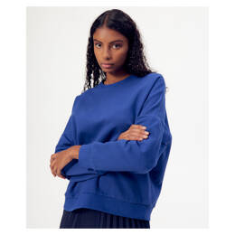 Sweat Hélène bleu en coton bio