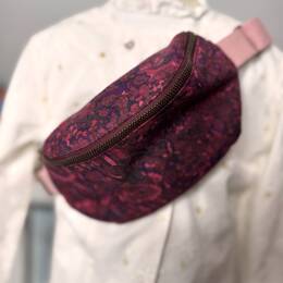 Sac Banane en Liberty violet- taille S