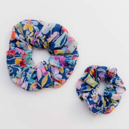 Lot de 2 Chouchous Liberty Fabrics Iris bleu