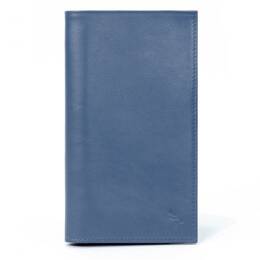 Compagnon - Porte-chéquier en cuir - bleu de prusse - 135