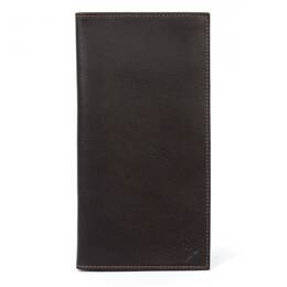 Porte-chéquier Professionnel en cuir - marron - 289