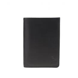 Portefeuille en cuir noir - 183