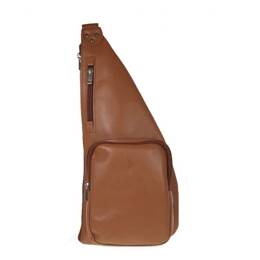 Sacoche en cuir gold