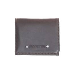 Porte monnaie Baroudeur en cuir marron foncé - 9147