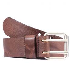 T85cm - Ceinture homme en cuir vieilli épais et souple 4007 DKR M