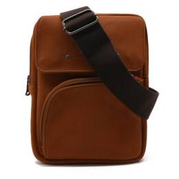 Sacoche en cuir fauve - 9169