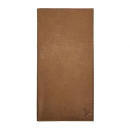 Porte chéquier PROFESSIONNEL "Luxe" tout cuir marron - PM-029-01