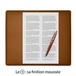 Sous-main mini en cuir gold "Premium" - 38x32 cm