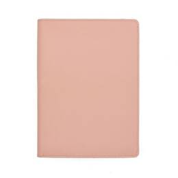 Conférencier A5 en cuir rose
