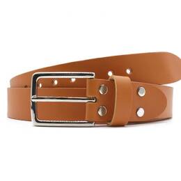 Ceinture la guêpe en cuir gold orangé 1037