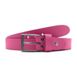 Ceinture la guêpe en cuir rose 1051