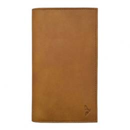 Porte chéquier "Luxe" tout cuir Gold, talon haut - PM-012-01