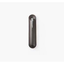 Etui 1 stylo en cuir marron foncé - ET503