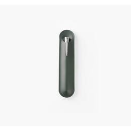 Etui 1 stylo en cuir vert - ET503