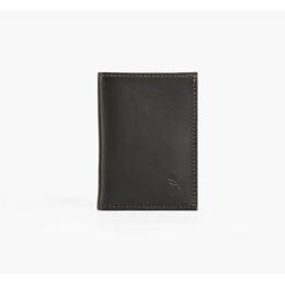 Porte-cartes anti-rfid "Luxe" tout cuir noir et gold 8 Cartes -
