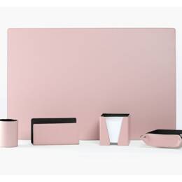 Coffret classique 60cm en cuir rose - COF-500-60