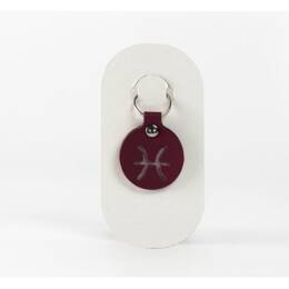 Porte-clé Signe Zodiaque - en cuir