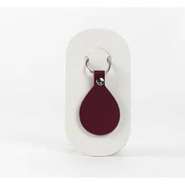 Porte-clé en cuir Goutte d'Eau - 03-036-01