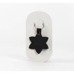 Porte-clé en cuir Fleur - 03-054-01