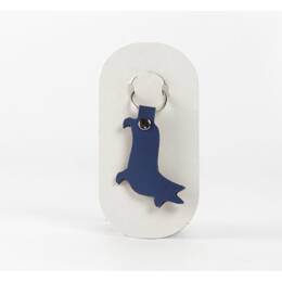 Porte-clé en cuir Chien Corgi - 03-057-01