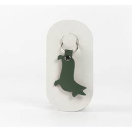Porte-clé en cuir Chien Corgi - 03-057-01