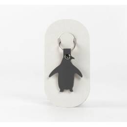 Porte-clé en cuir Pingouin - 03-058-01