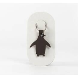 Porte-clé en cuir Pingouin - 03-058-01