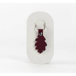 Porte-clé en cuir Feuille - 03-066-01