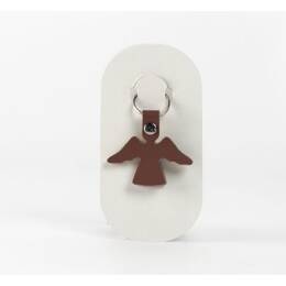 Porte-clé en cuir Ange - 03-070-01
