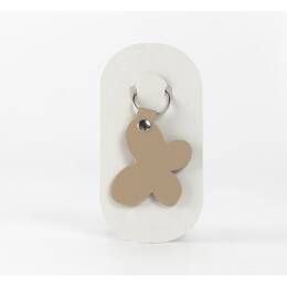 Porte-clé en cuir Papillon - 03-028-01