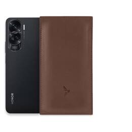 Pochette Honor 90 Lite en cuir marron - PM-061-01