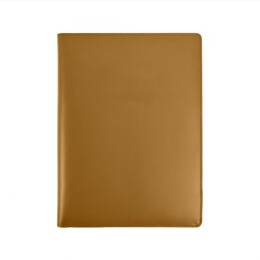 Porte signature A4 en cuir gold - PS500
