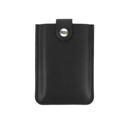 Porte-carte de visite en cuir noir - PV500