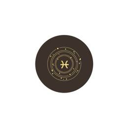 Sous-verre signe astro en cuir t-moro - SV506