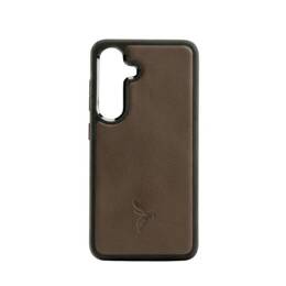 Coque Galaxy S24 cuir marron - PM-065-01