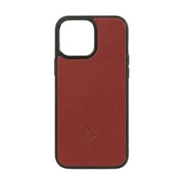 Coque iPhone 15 Pro Max cuir rouge - PM-079-01