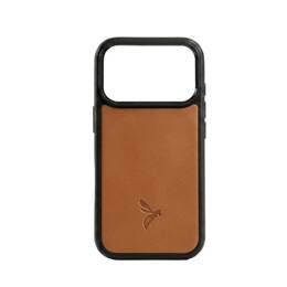 Coque iPhone 17 Pro cuir gold - PM-086-01