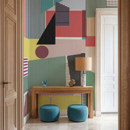 Papier peint panoramique graphique, abstrait – Geometric