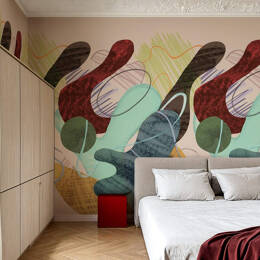 Papier peint design abstrait, moderne – Osmose
