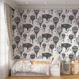Papier peint design, mongolfière – Hot Air Ballons