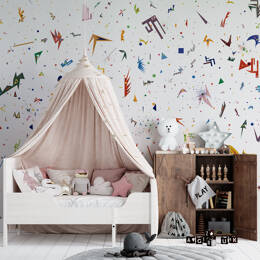 Papier peint design abstrait – Éclatement