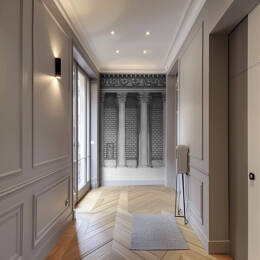Papier peint panoramique architecture, monument – Madeleine